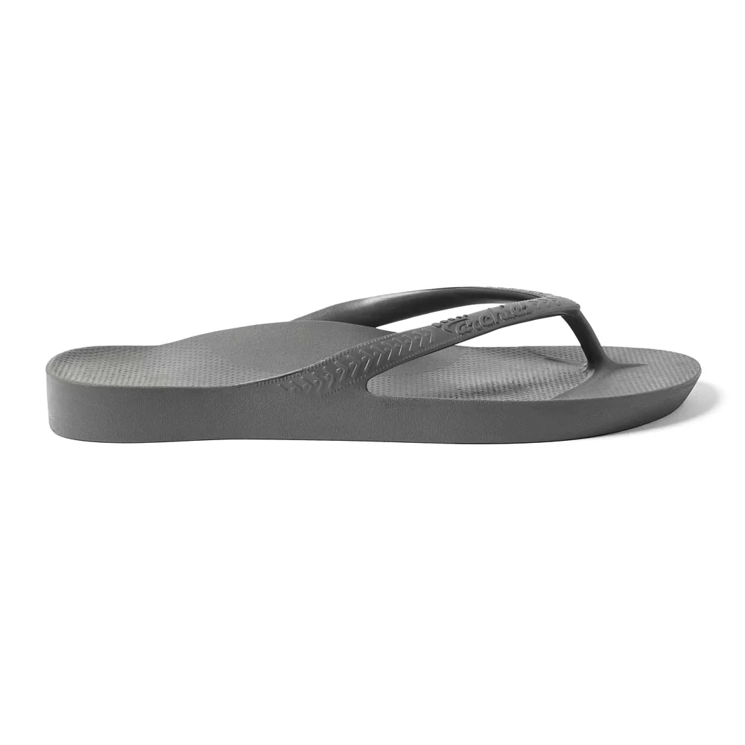 Arch Support Flip Flops - Classic - Charcoal - Image 12