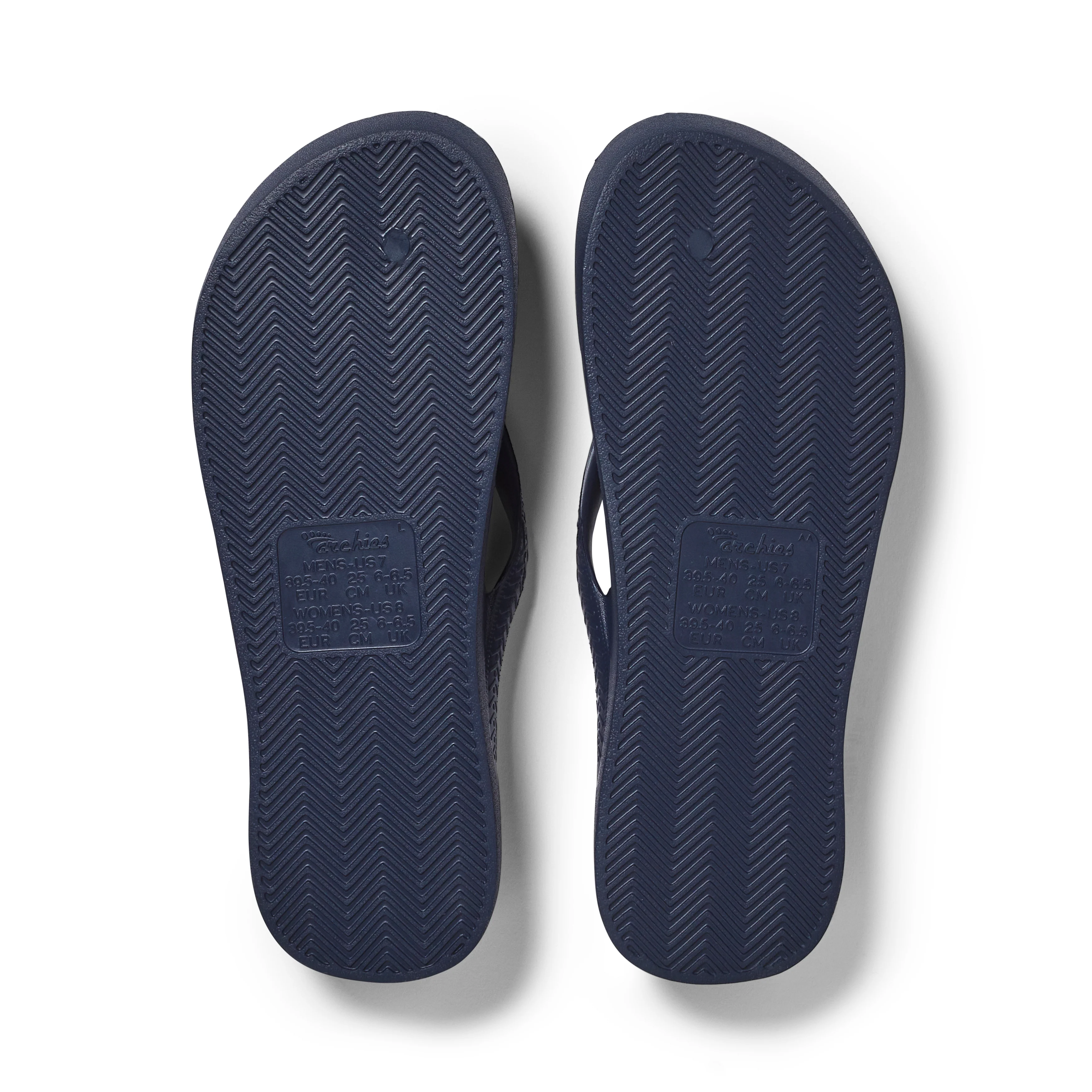 Arch Support Flip Flops - Classic - Navy - Image 12