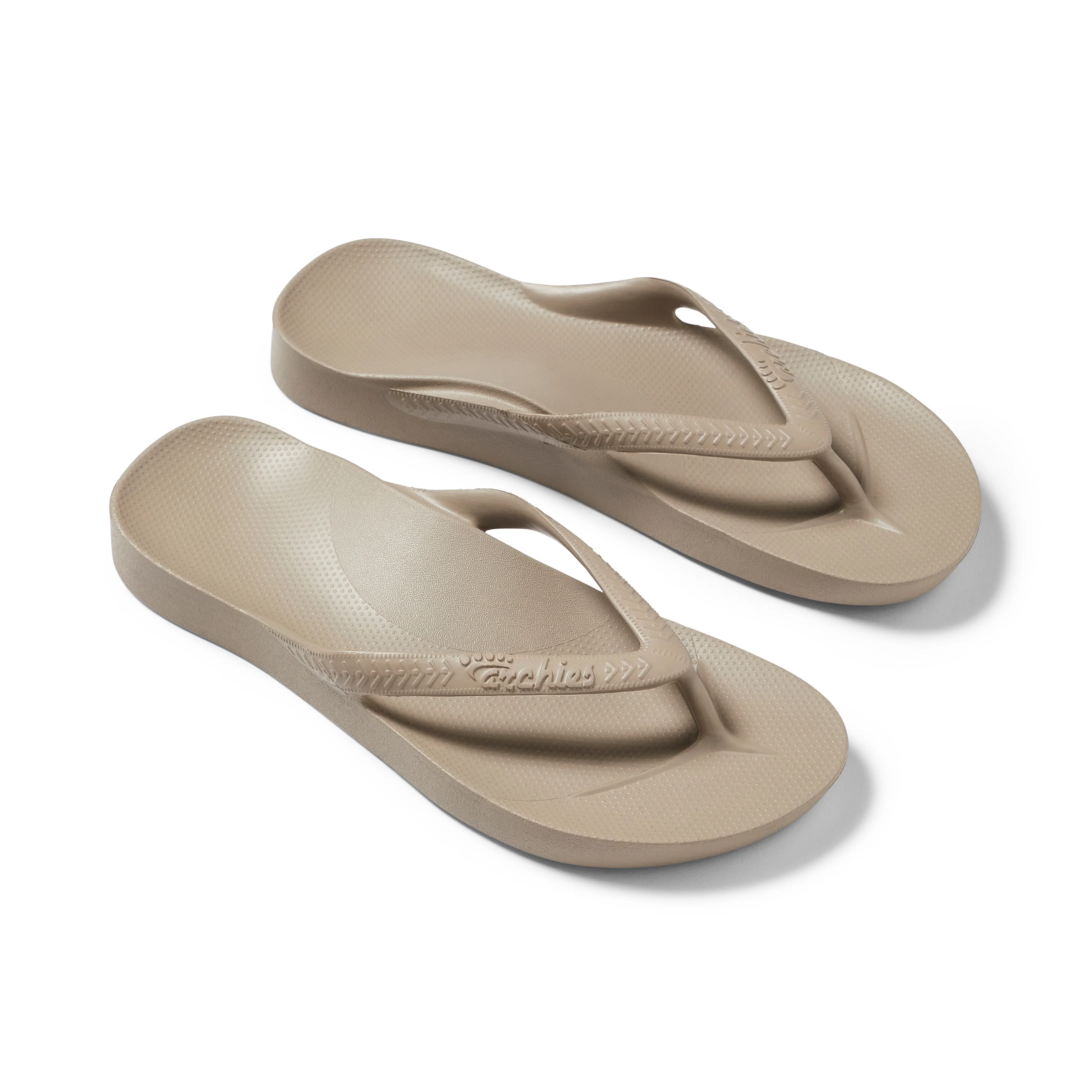 Arch Support Flip Flops - Classic - Taupe - Image 12