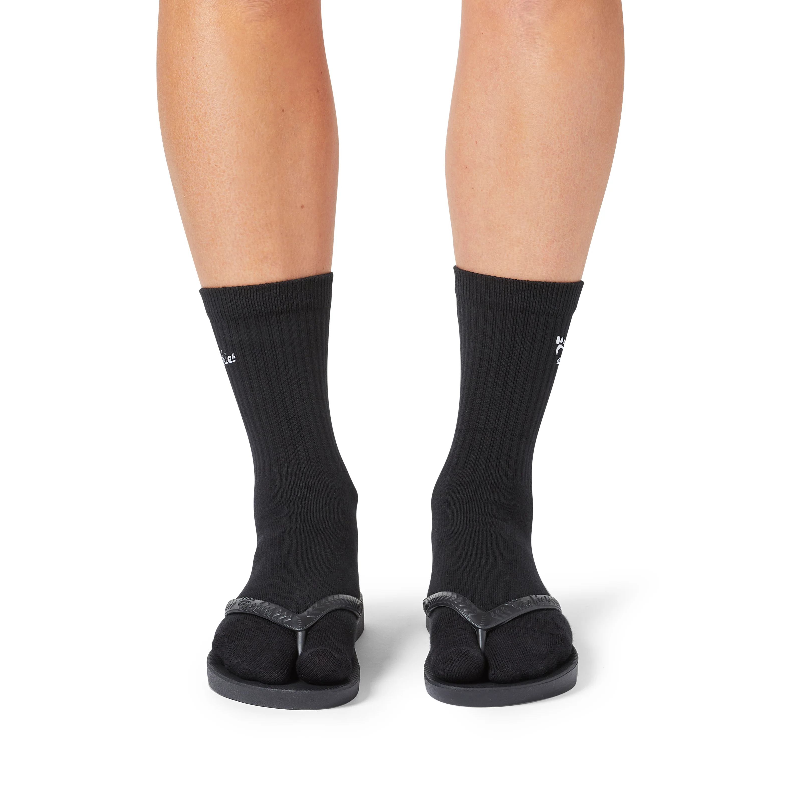 Performance Toe Socks - Black - Image 3