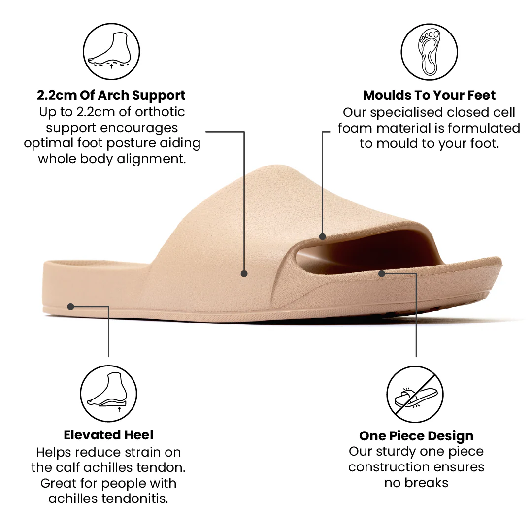 Arch Support Slides - Classic - Tan - Image 3